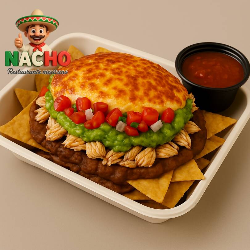 Nachos con Pollo