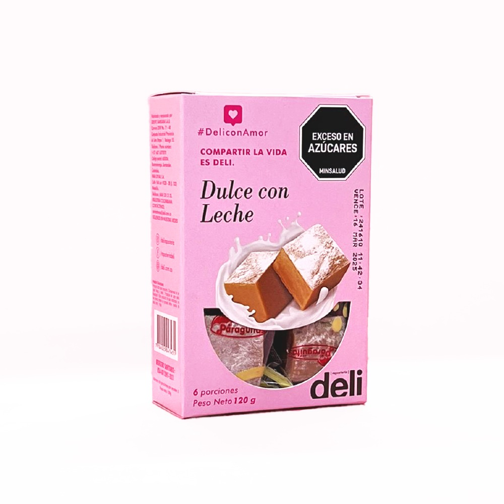 Caja Dulces de leche x 6 Und