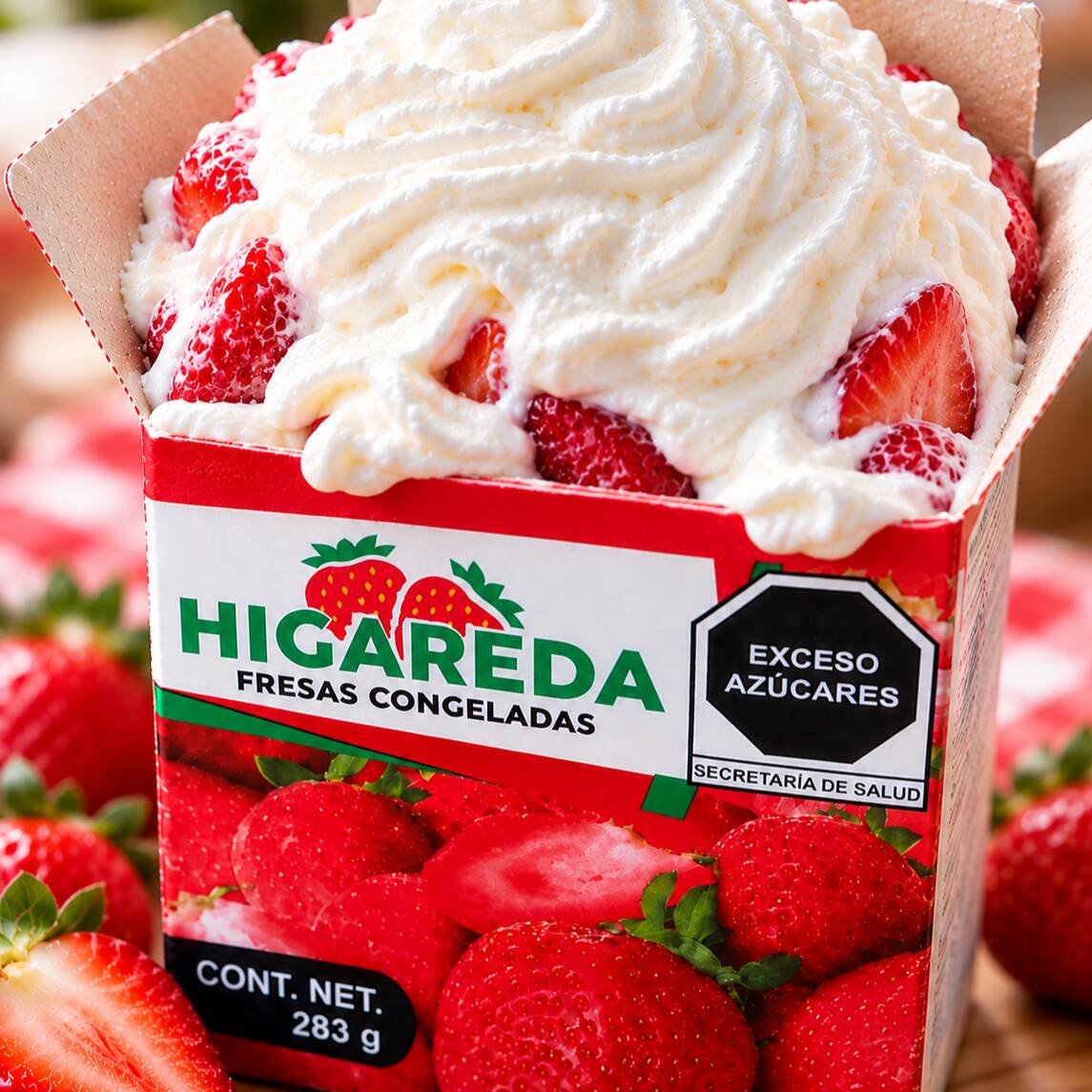 Fresas con Crema