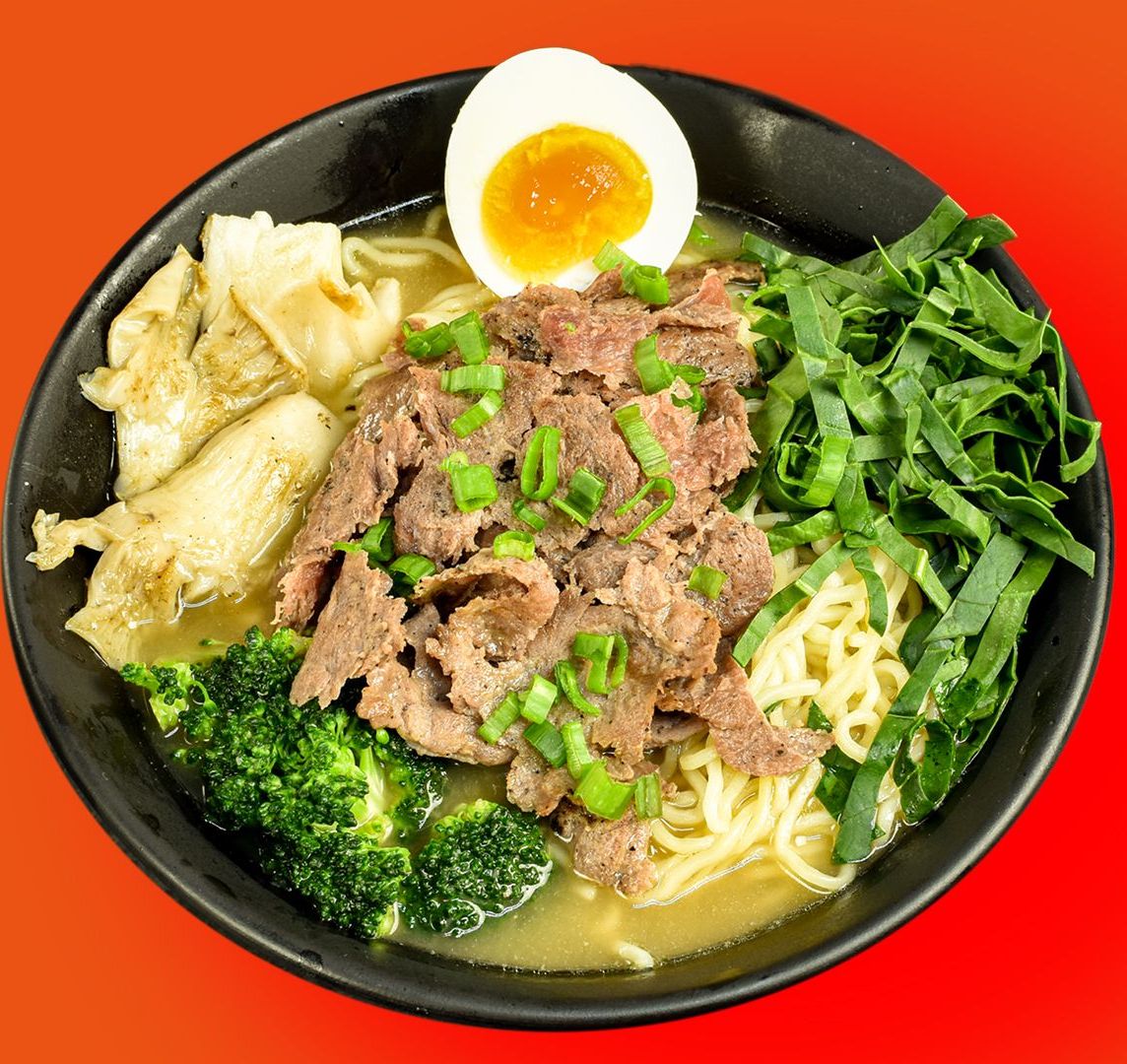 Ramen Spicy con Rib eye