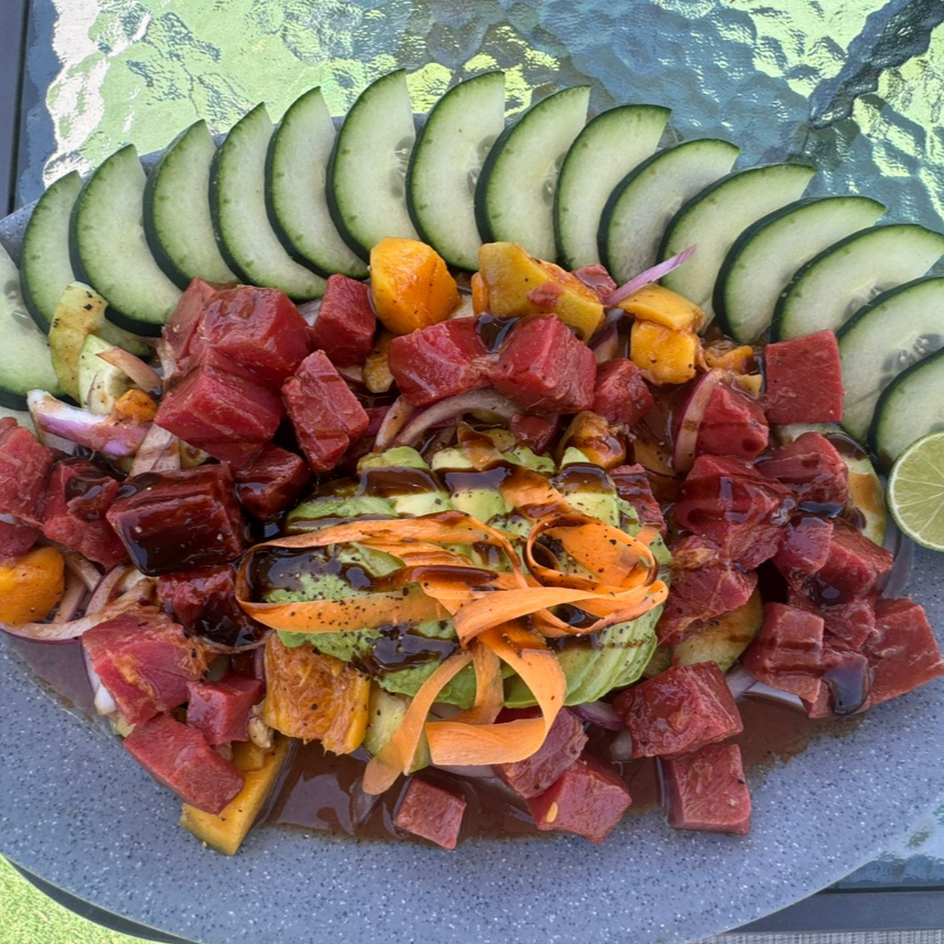 Ceviche de Atún con Mango