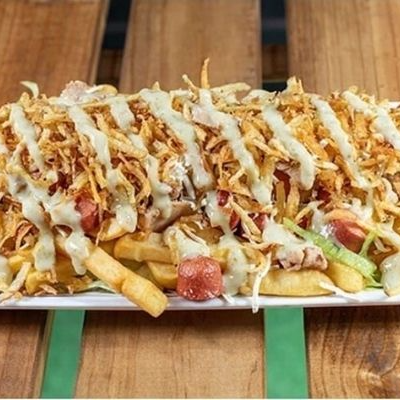 Salchipapa Especial