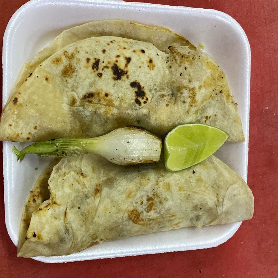 Taco de Res con Tortilla de Harina