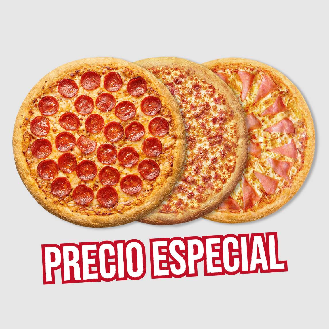3 Pizzas por Precio ESPECIAL 🤩🍕🍕🍕🌟