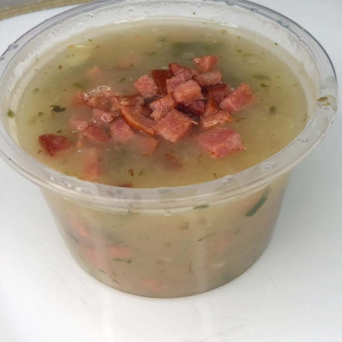 Um delicioso caldo verde