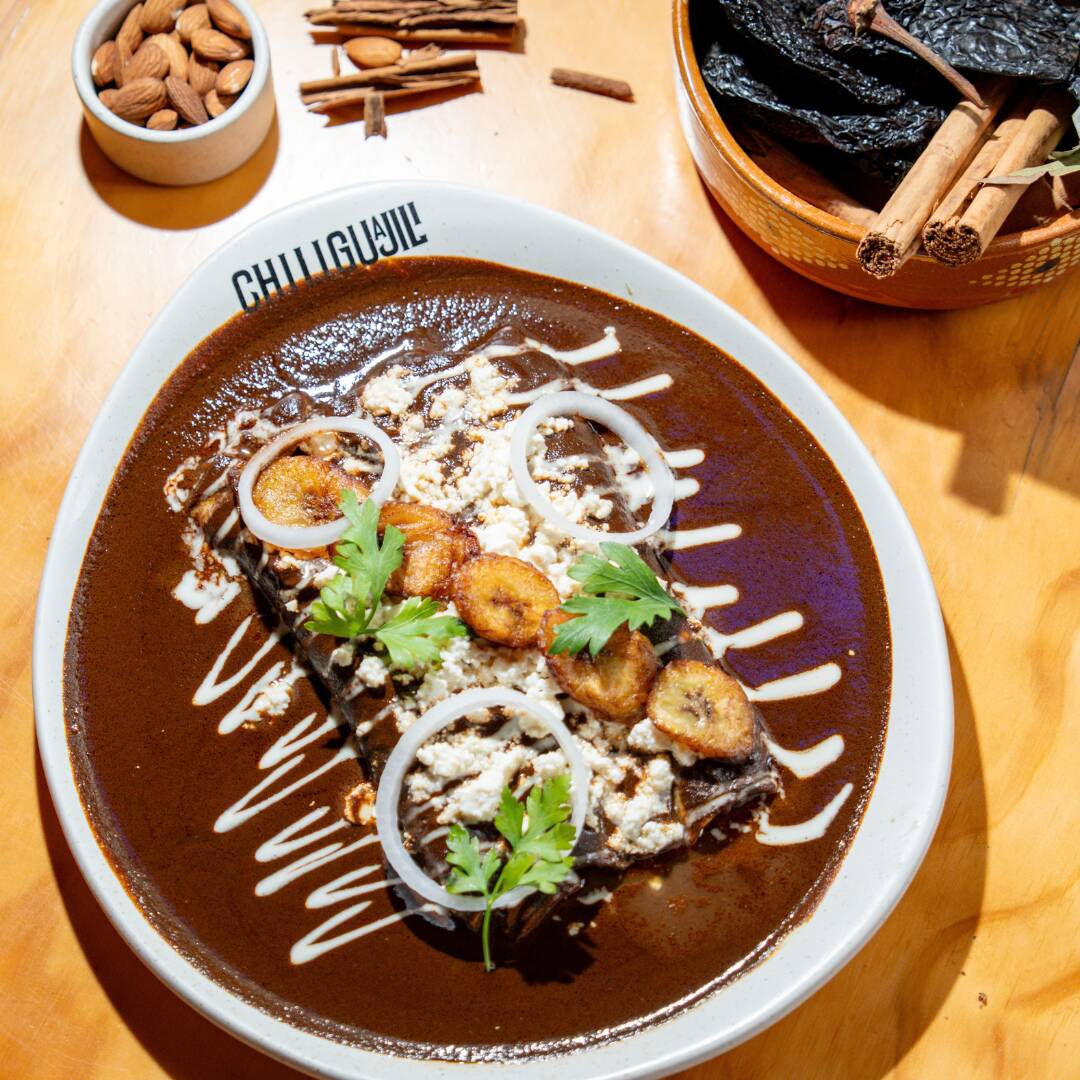 Enchiladas de Ofrenda
