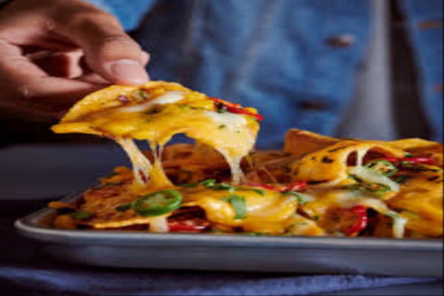 NACHOS DE PIERNA AL HORNO