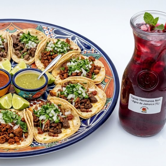 Combo del Mes Promocion 10 tacos + Agua