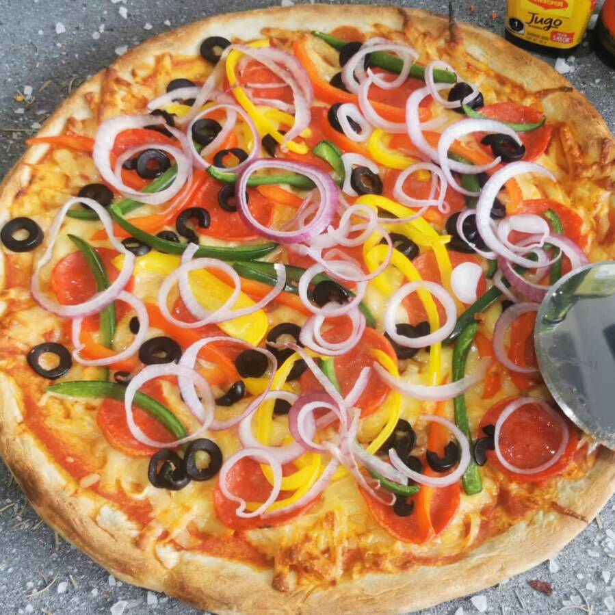 Pizza de la Huerta Grande 8 rebanadas