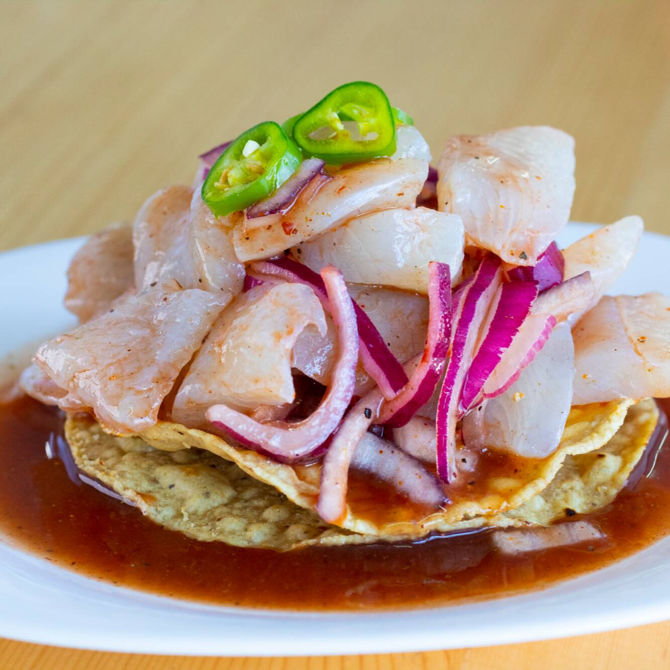 TOSTADA DE CALLITOS DE LOBINA