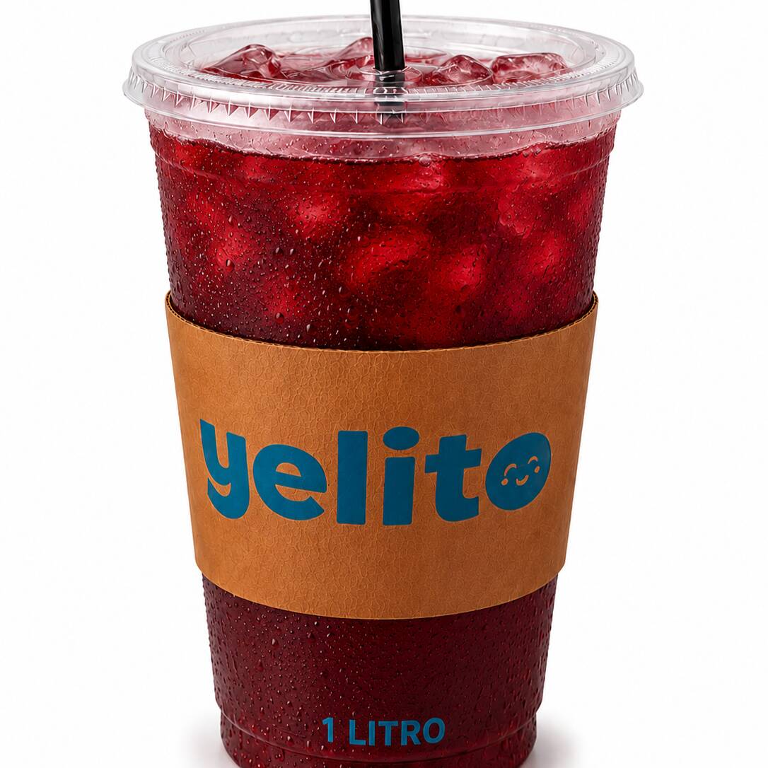 Agua de Jamaica de 1 Litro