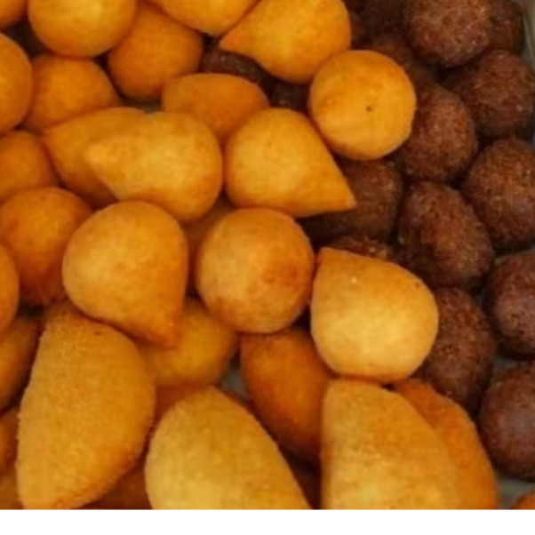 500 salgadinho sabores  variados.