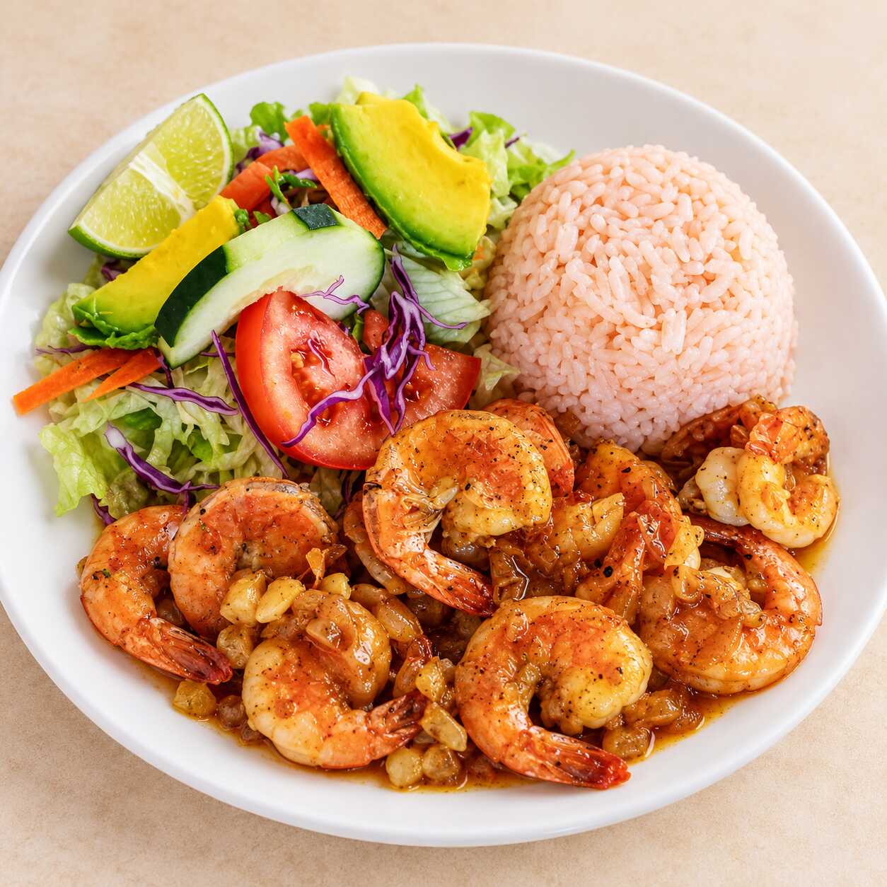 Camarones a la Diabla