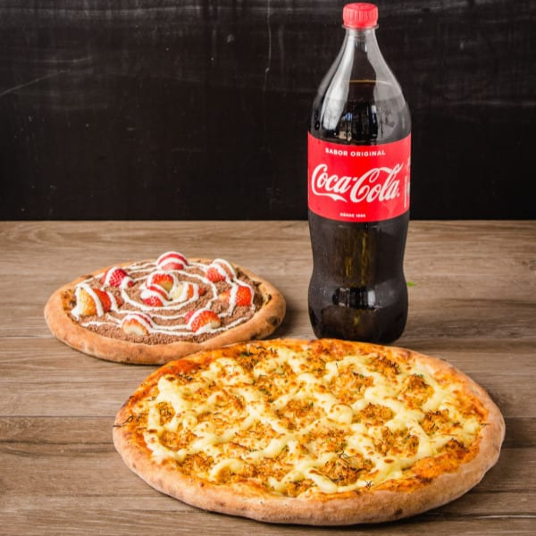 Pizza 20CM + Coca Cola LATA