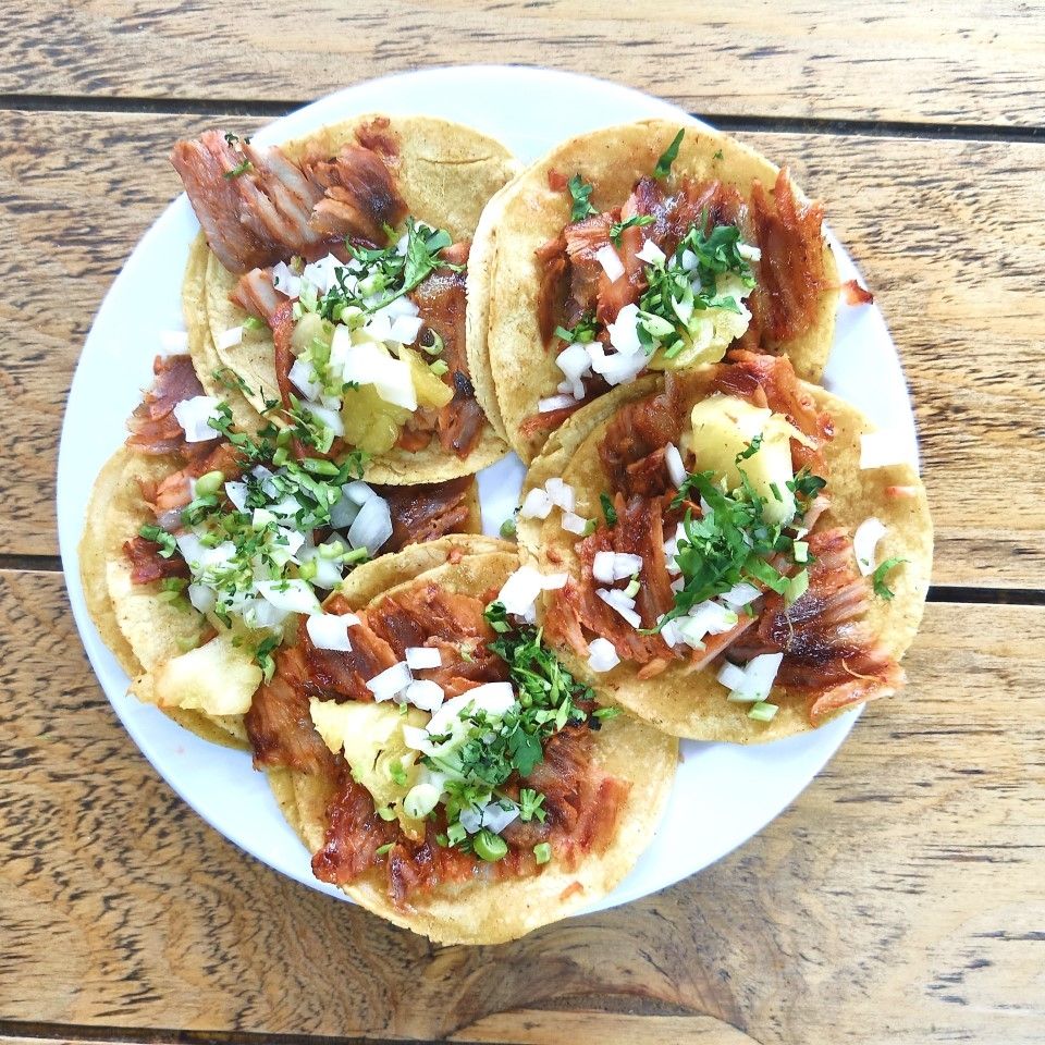 Orden de 5 Tacos de Pastor Deliciosos 😋