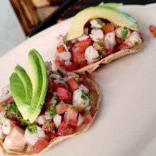 Tostadas de Mariscos