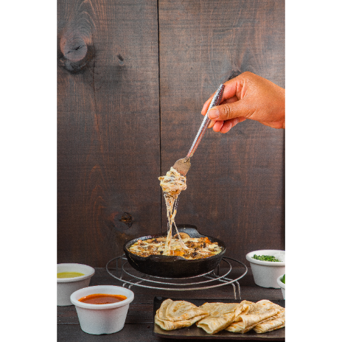 Queso Fundido de Suadero de res