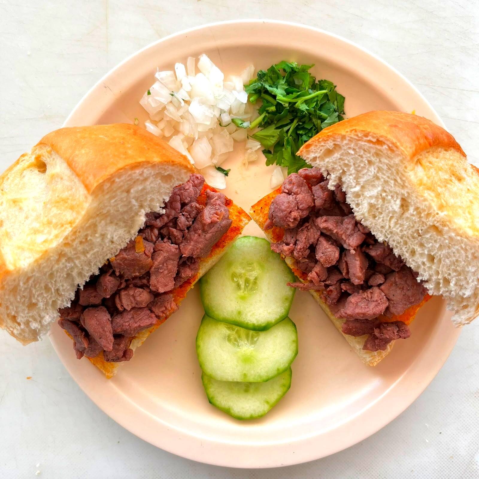 Torta Arrachera
