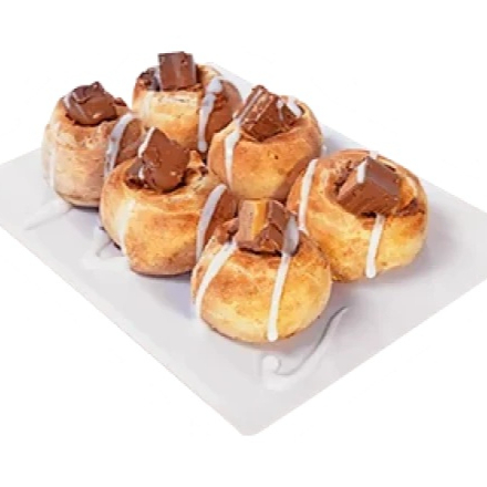 Rolls elaborados con Milky Way