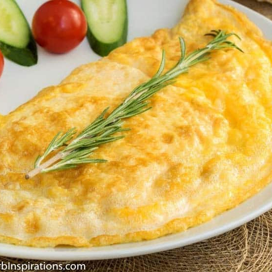 Omelette Jamon y Queso