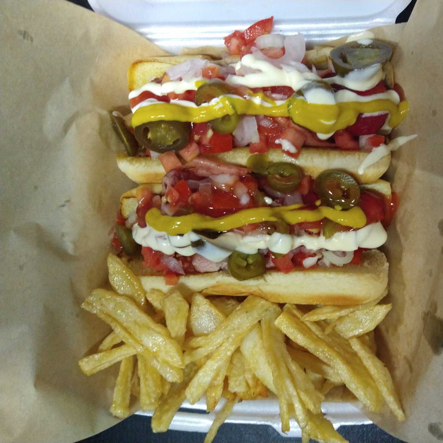 Duo Hot Dog + Salchipapas Chicas Tradicionales
