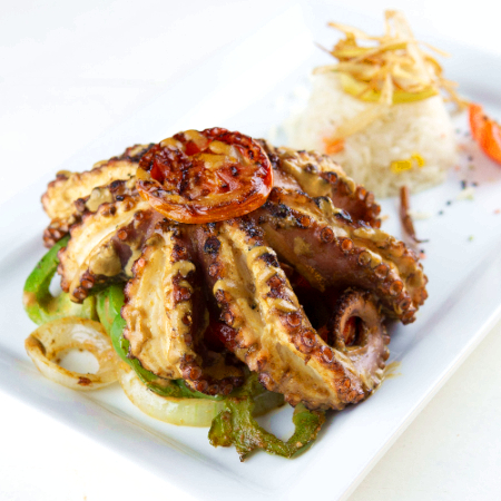 Pulpo Zarandeado
