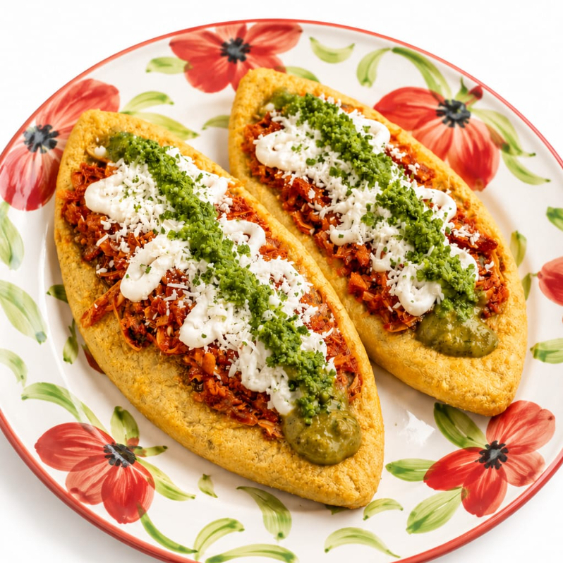 Tlacoyos de Frijol Refrito
