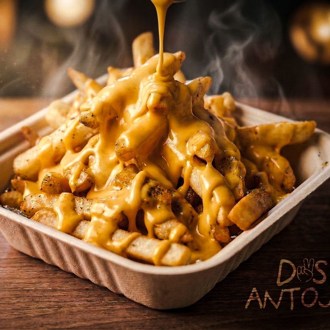 Papas Fritas Quesudas