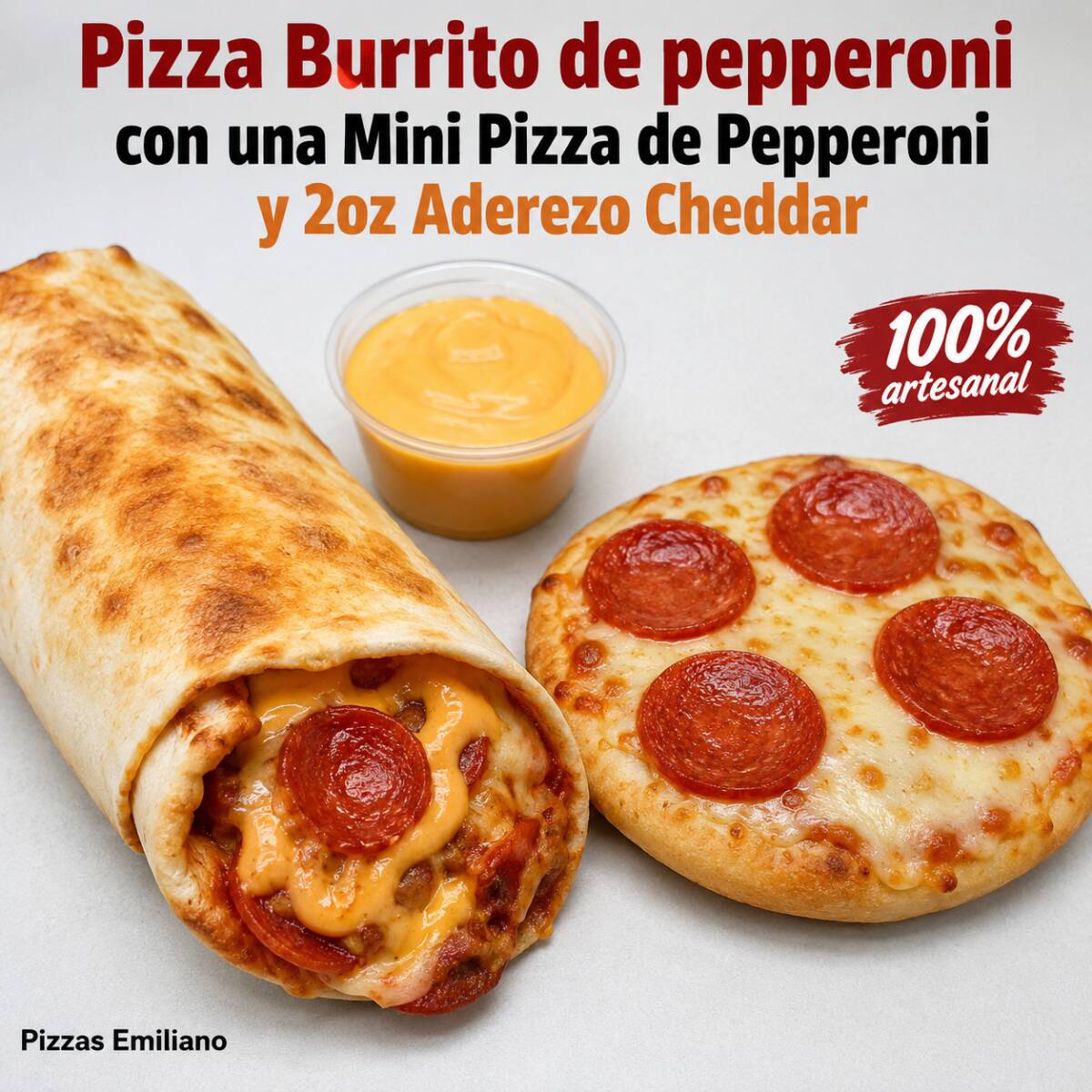 Combo Mini Pizza + Pizza Burrito