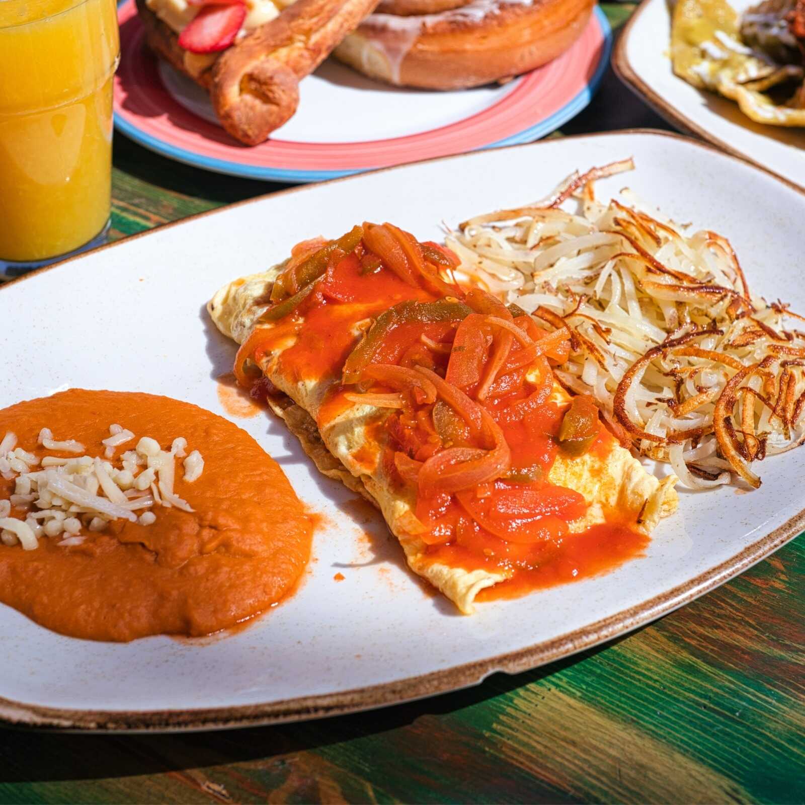 OMELETTE DE CHILE RELLENO