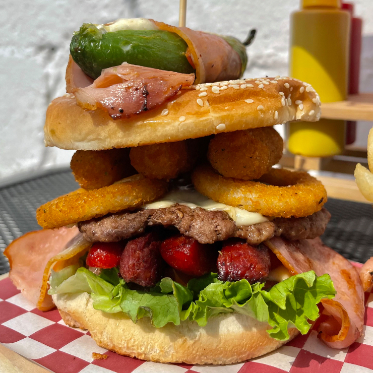 Hamburguesa Monster