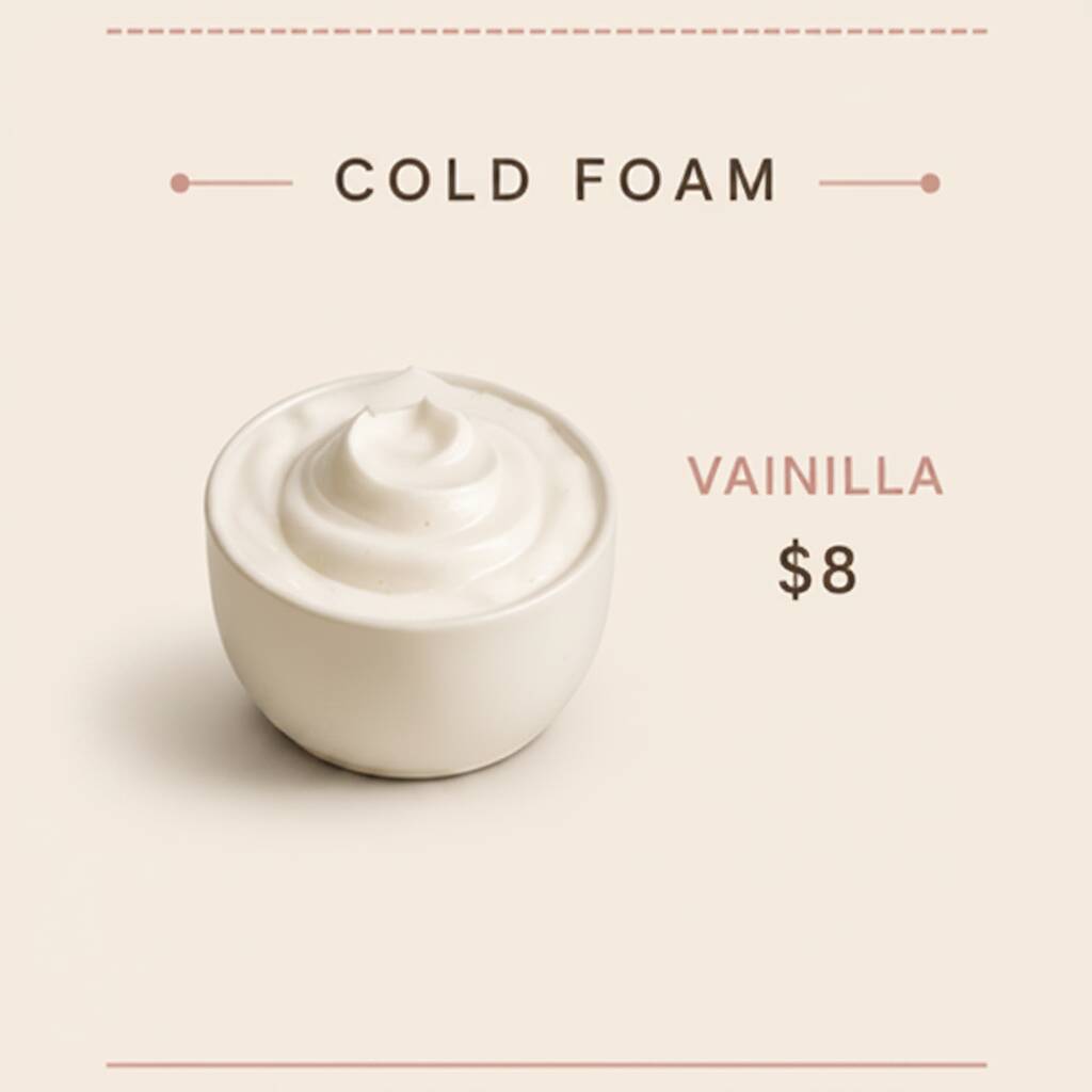 COLD FOAM VAINILLA