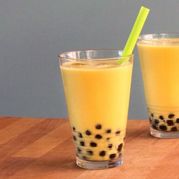 Mango Boba Tea
