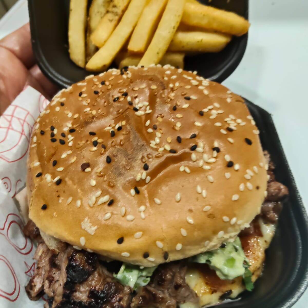 Hamburguesa de Arrachera