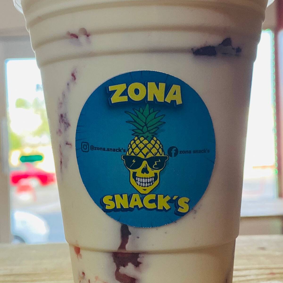 Fresas con Crema Naturales 14 Onzas