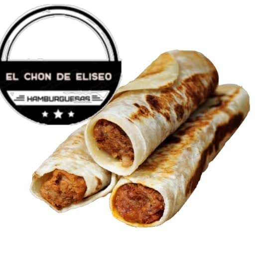 MEGA BURRITOS DE CARNE ENCHILADA C/ PAPAS (3 PZS)