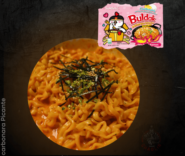 Buldak Cream Carbonara Hot Chicken Flavour