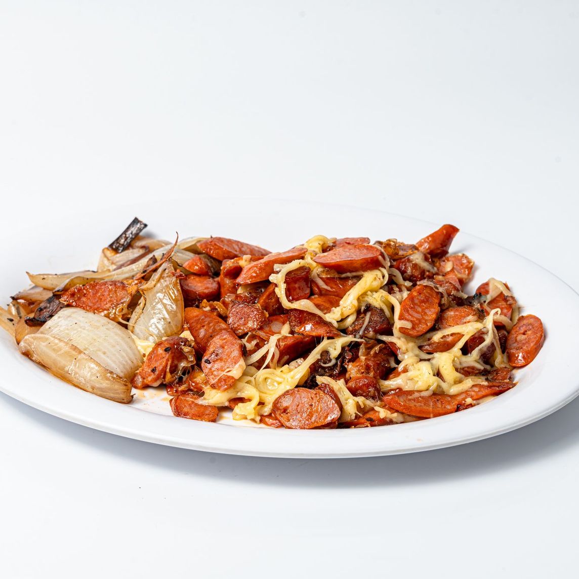 Medio De Chistorra Con Queso