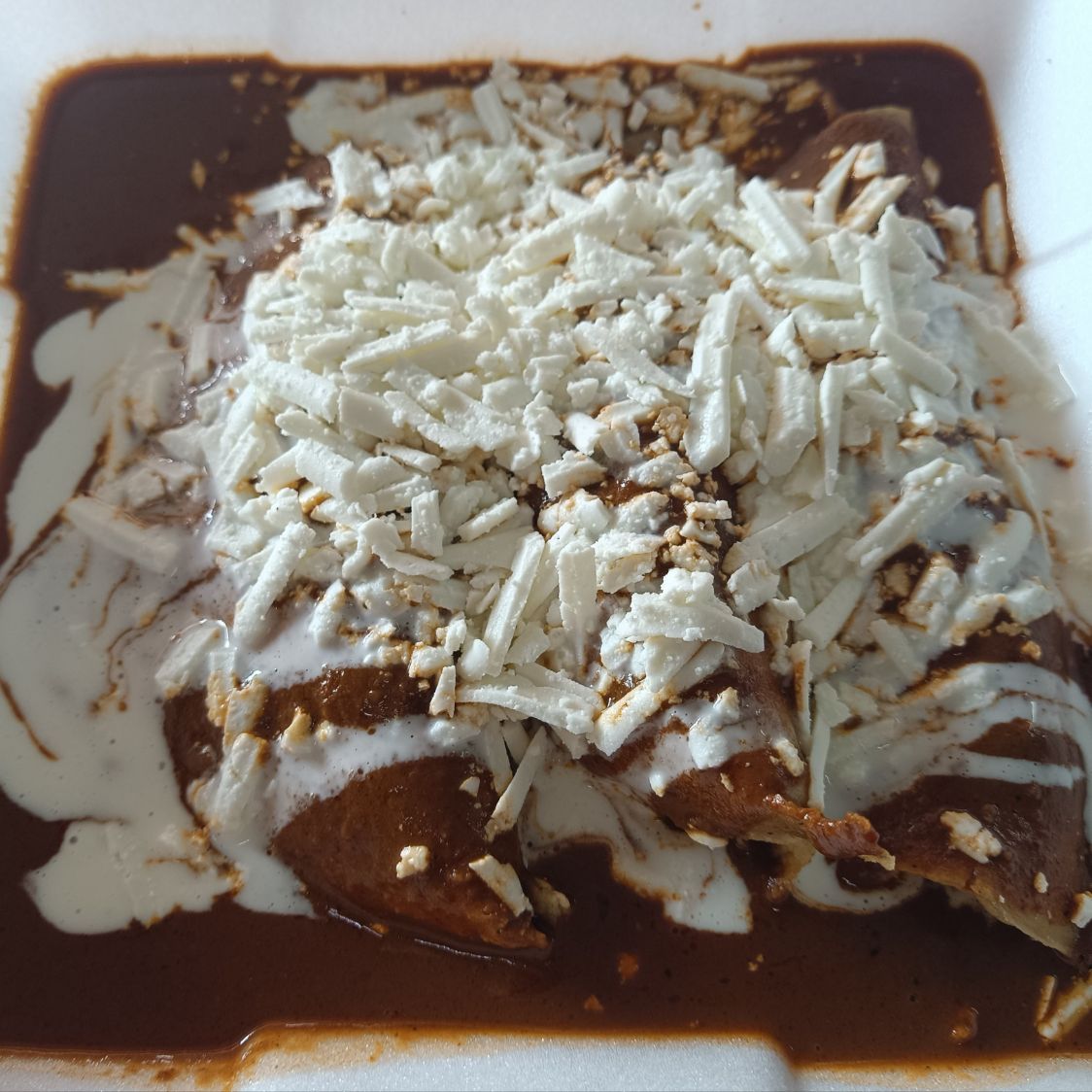Enmoladas de Pollo