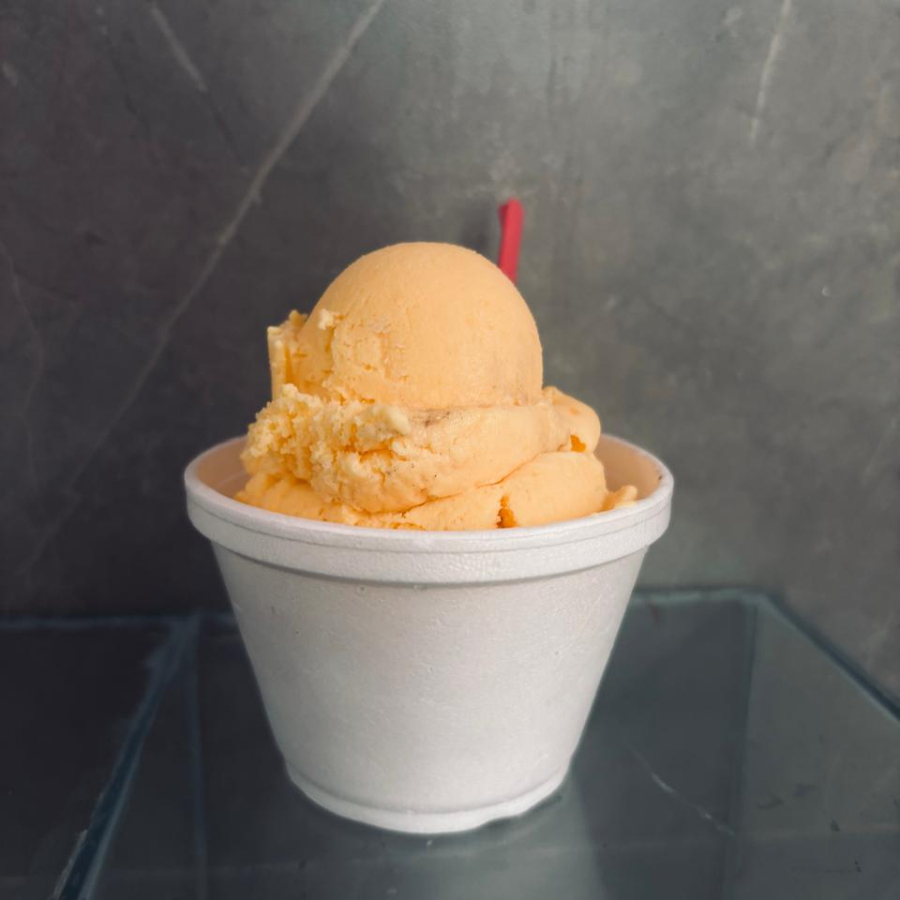 Nieve de Yogurt de Durazno.