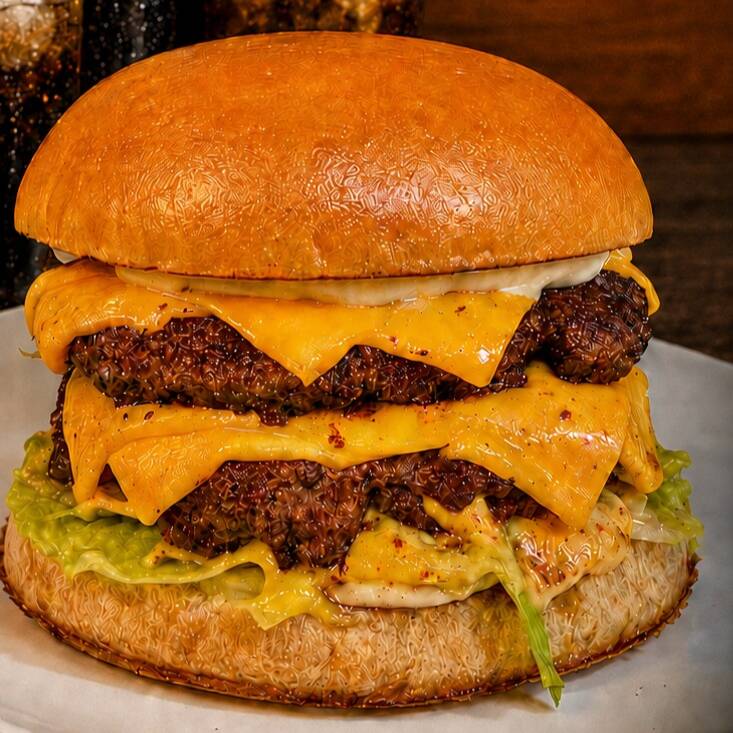 2 HAMBURGUER ARTESANAL DE 120 GRAMAS CADA
MAIONESE DA CASA , MOLHOR ESPECIAL A MODA MC DONALDS , ALFACE AMERICANO, PÃO DE BRIOCHE
PÃO DE BRIOCH, HAMBURGUER ARTESANAL , MAIONESE DA CASA , ALFACE , TOMATE E CHEDDAR
lanches- combo- combo de lanches com refrigerante - refrigerante gratis-lanches artesanal - hamburguer artesanal
dublo burguer - gratis - entrega gratis - cupom de desconto 60% - entrega rapida - desconto - promoção - cupom de desconto -lanches
marmita - comida japonesa - entrega rapida - marmitex -combos - entrega gratis - lanches -porçoes - batata - esfihas - hamburguer artesanal
carne