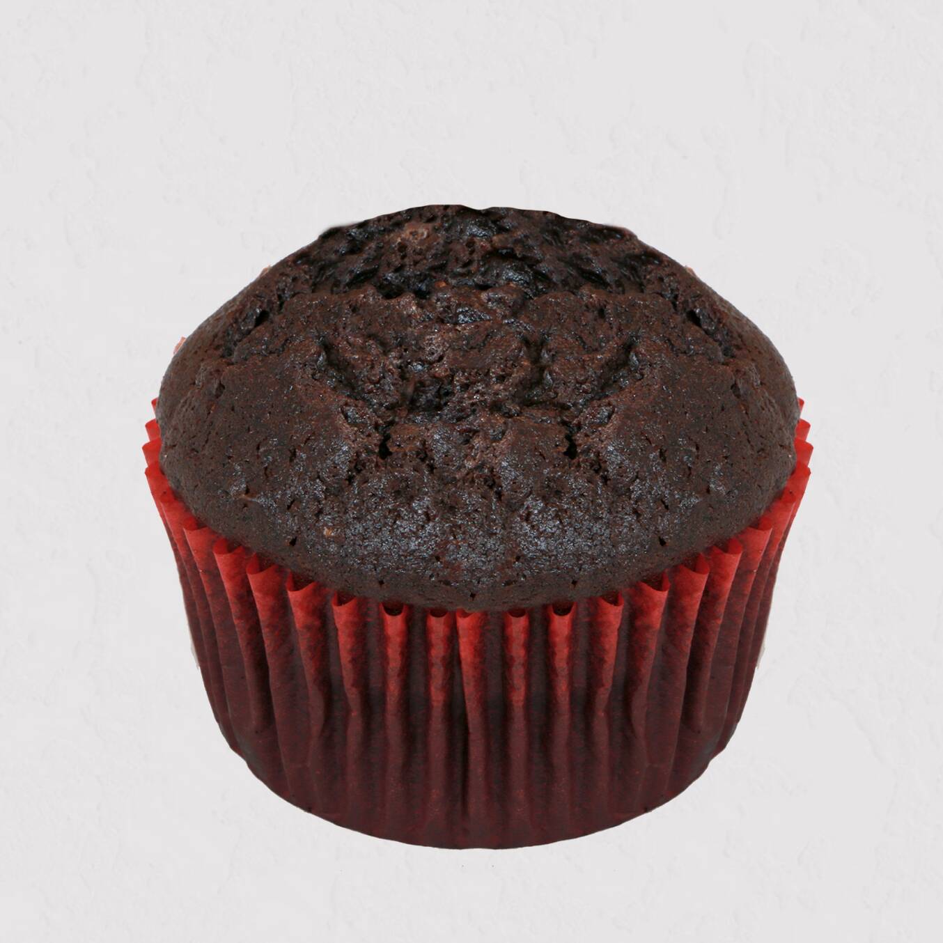 Muffin de Chocolate con Fresa
