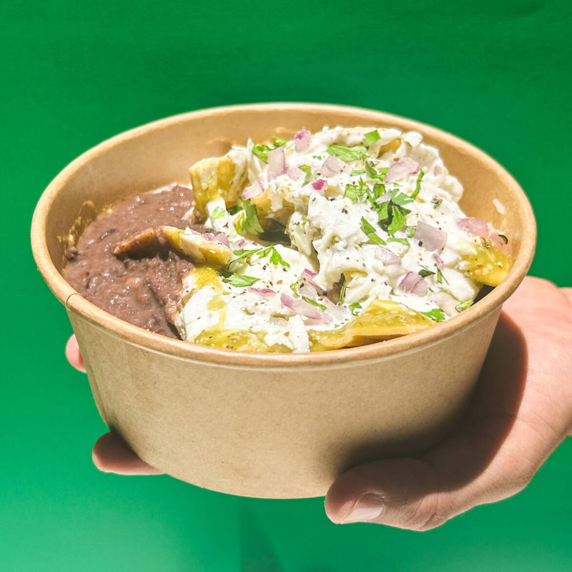 Chilaquiles Verdes con Pollo