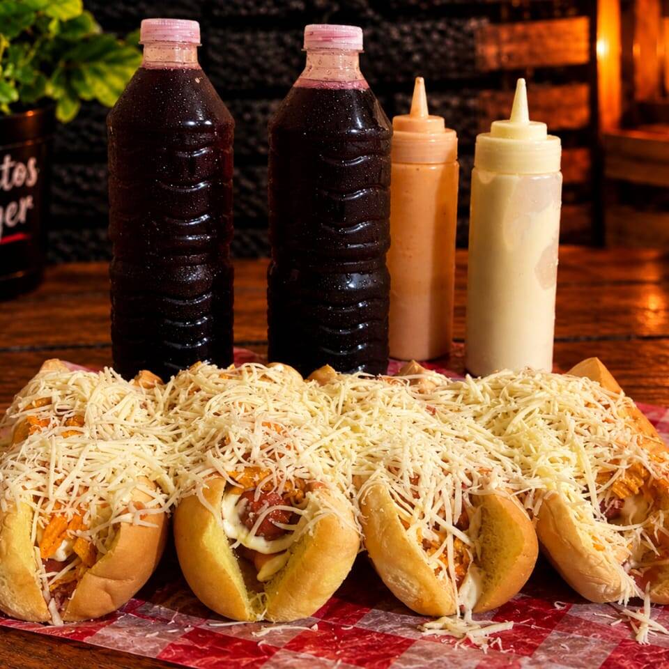 COMBO4-4 HOT DOG + 2 AGUA DE JAMAICA