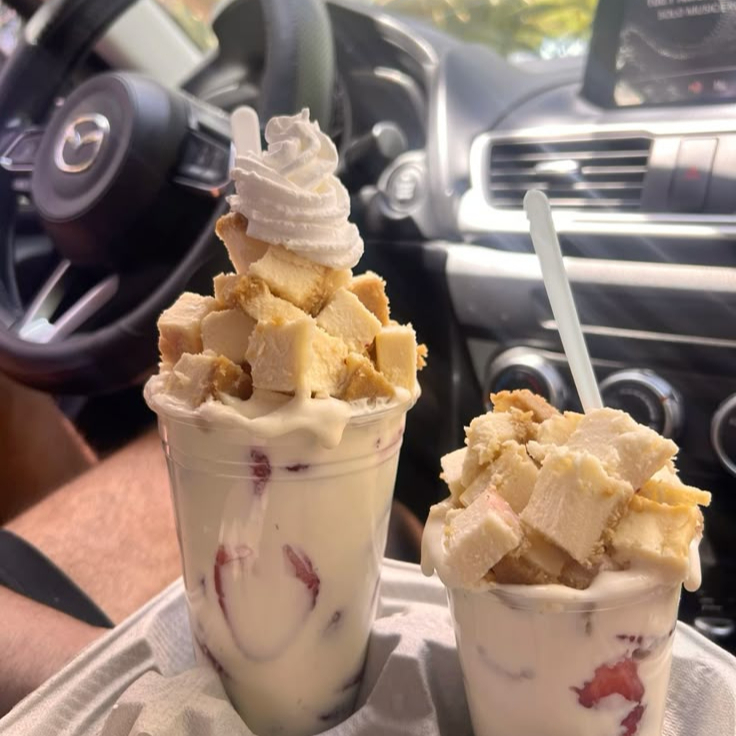 Fresas con Crema Sencillas con Cheescake