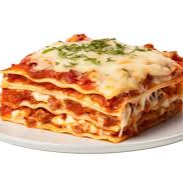 Lasanha a bolonhesa pedaço