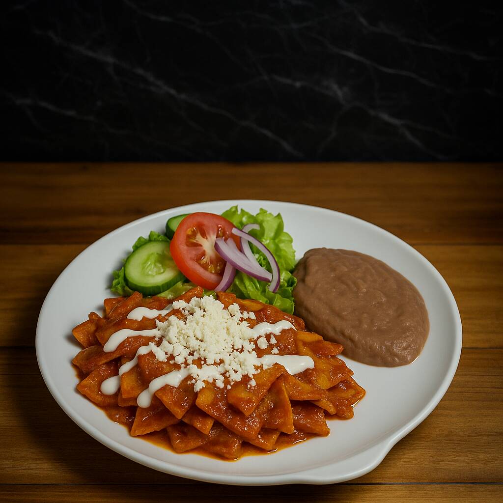 Chilaquiles Enchipotlados