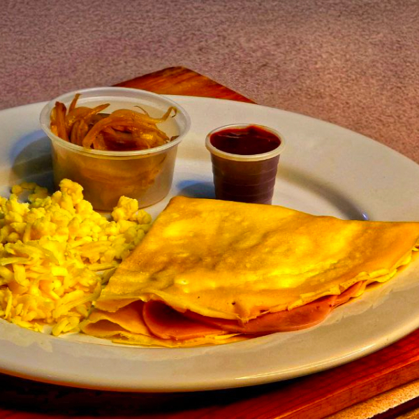 Crêpe Jamon y Queso