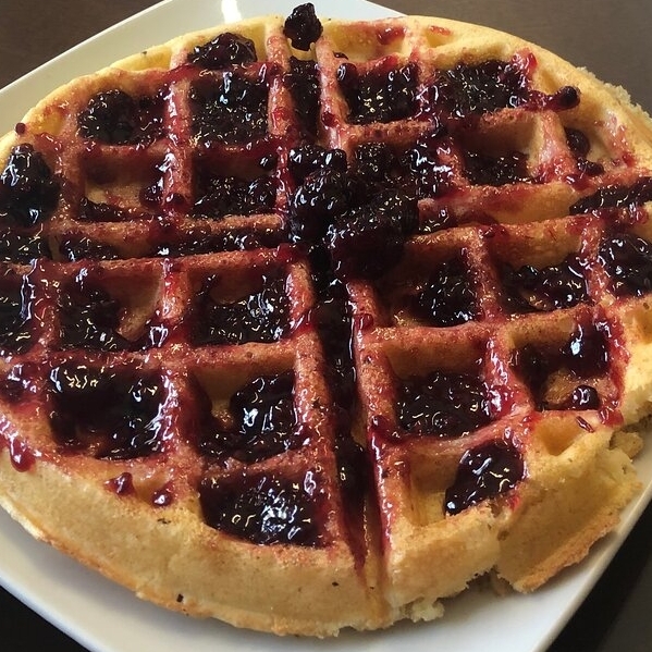 Waffle de Zarzamora 💜🟣