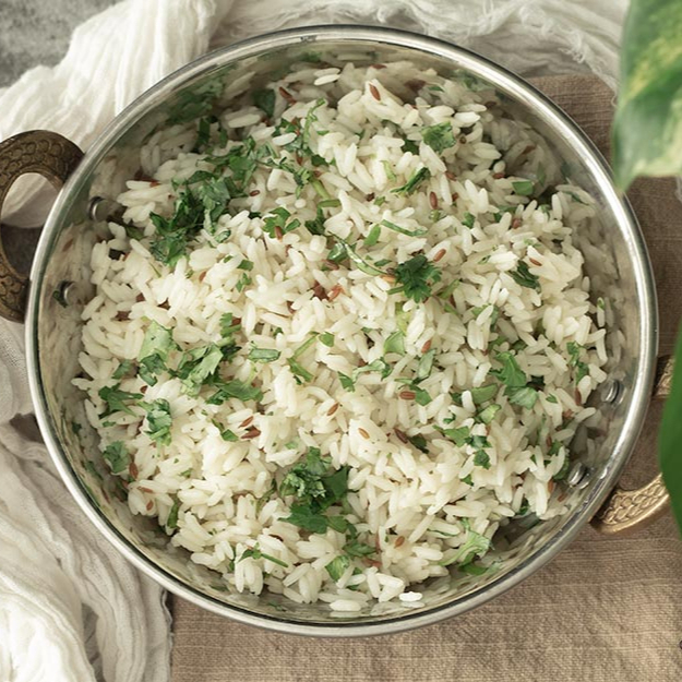 Arroz Basmati com Jeera